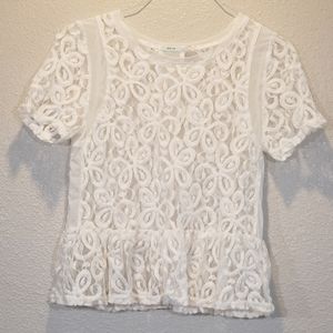 Kimchie Blue Lace Top